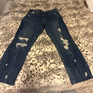 Abercrombie jeans distressed